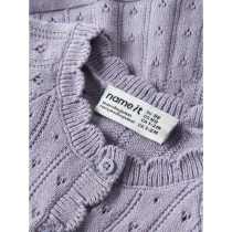 NAME IT Cardigan Oxenia Heirloom Lilac